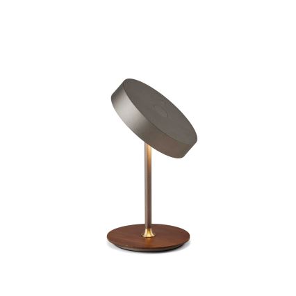 Halo Design 745791 - Lampe de table LED rechargeable et dimmable ON THE MOVE LED/2,5W/4000 mAh gris/bois