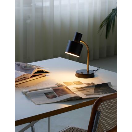 Halo Design 746927 - Lampe de table VOGUE 1xE27/40W/230V noir/laiton