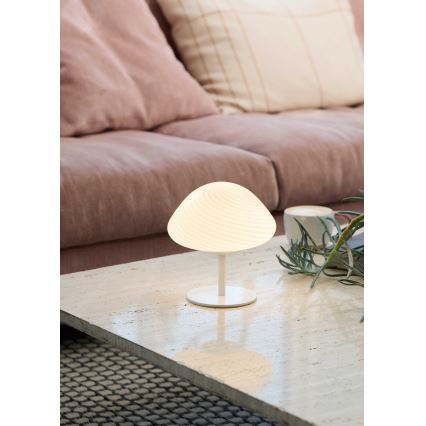 Halo Design 746996 - Lampe de table CANDY MINI MUSH 1xG9/25W/230V Ø 17 cm blanche