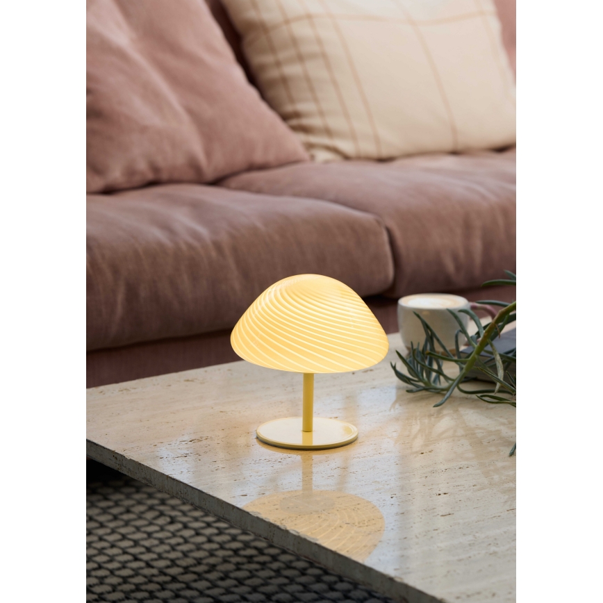 Halo Design 747016 - Lampe de table CANDY MINI MUSH 1xG9/25W/230V Ø 17 cm beige