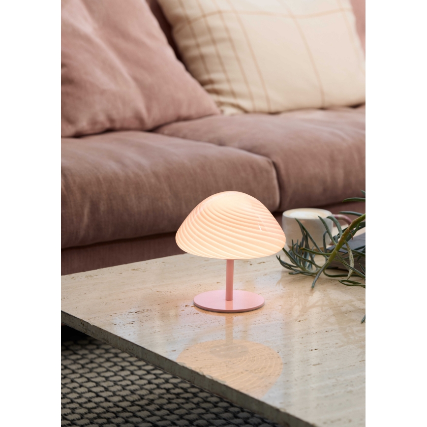 Halo Design 747047 - Lampe de table CANDY MINI MUSH 1xG9/25W/230V Ø 17 cm rose