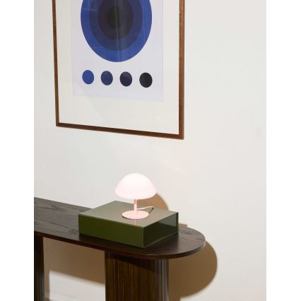 Halo Design 747047 - Lampe de table CANDY MINI MUSH 1xG9/25W/230V Ø 17 cm rose