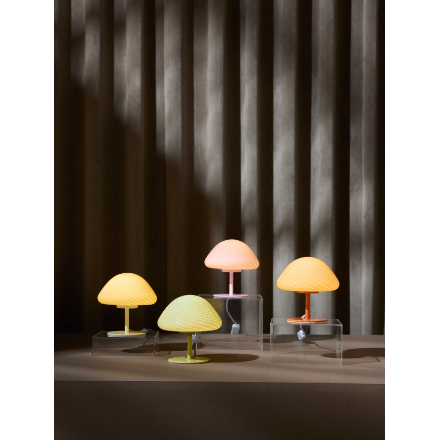 Halo Design 747047 - Lampe de table CANDY MINI MUSH 1xG9/25W/230V Ø 17 cm rose