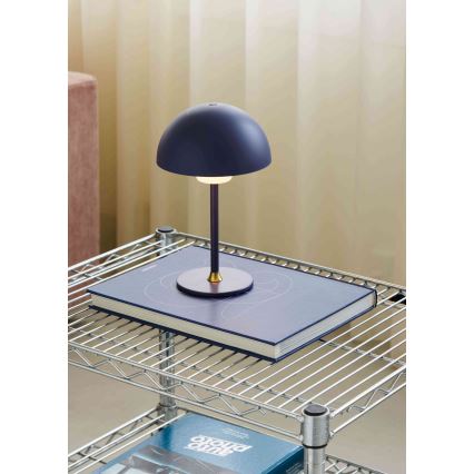 Halo Design 747603 - Lampe de table rechargeable LED dimmable MOON LIGHT LED/2,7W/2600 mAh bleue