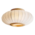 Halo Design 749362 - Plafonnier BALLOON 1xE27/40W/230V Ø 40 cm chêne/blanc