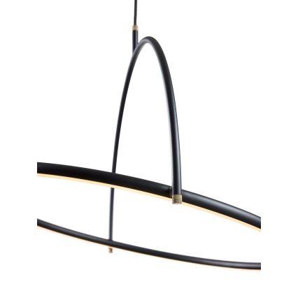 Halo Design 749539 - Suspension LED dimmable sur câble TILT LED/40W/230V Ø 40 cm noire