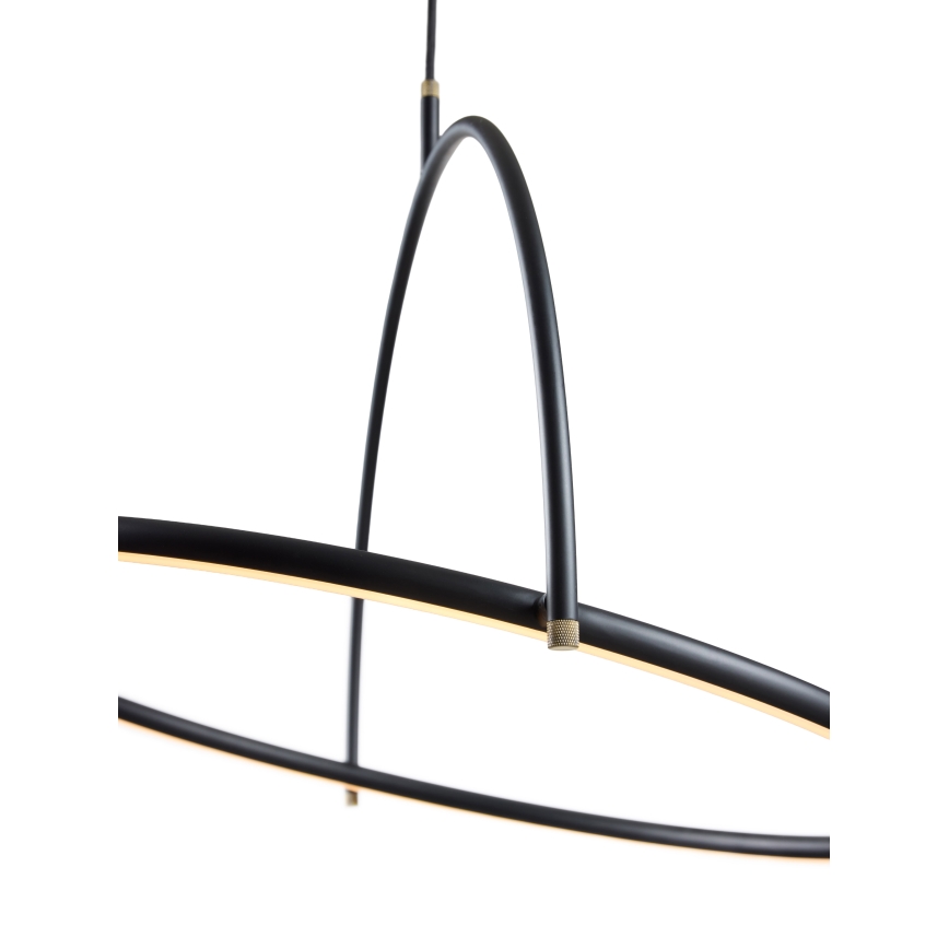 Halo Design 749539 - Suspension LED dimmable sur câble TILT LED/40W/230V Ø 40 cm noire