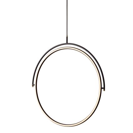 Halo Design 749546 - Suspension LED dimmable TILT sur câble, LED/40W/230V, Ø 60 cm, noire