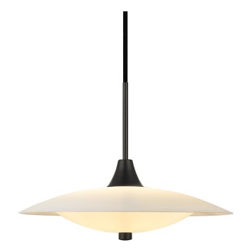 Halo Design 991294 - Suspension sur câble BARONI 2xG9/18W/230V Ø 35 cm blanc/noir
