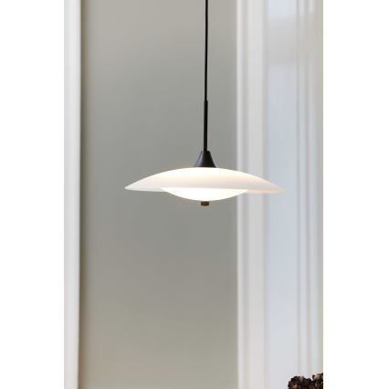 Halo Design 991300 - Suspension sur câble BARONI, 2x G9/18W/230V, Ø 40 cm, blanc/noir
