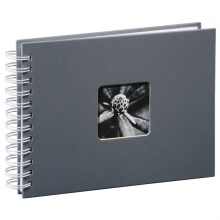 Hama - Album photo à spirale 24x17 cm 50 pages gris