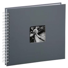Hama - Album photo à spirale 28x24 cm 50 pages gris