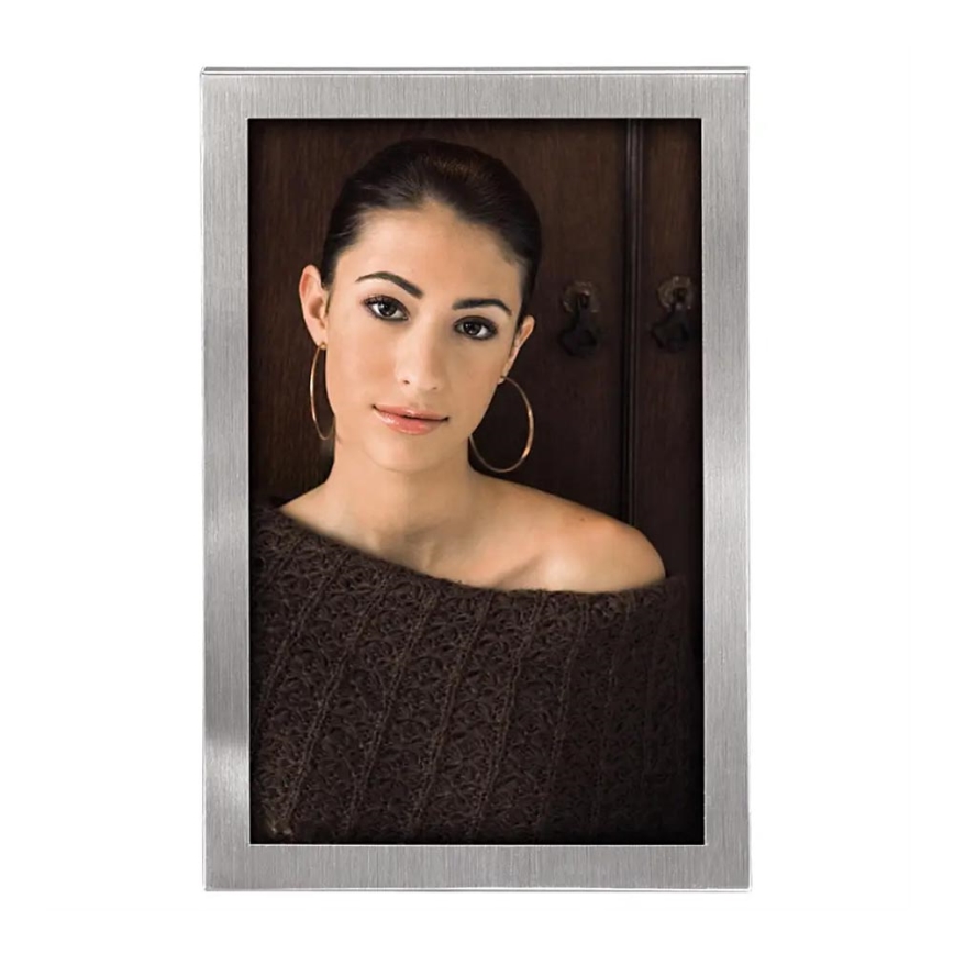 Hama - Cadre photo 10x15 cm chrome mat