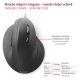 Hama - Souris filaire ergonomique 1000/1400/1800 DPI noir