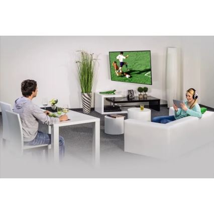 Hama - Support mural pour TV avec bras articulé 10-26" noir