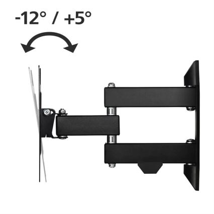Hama - Support mural pour TV avec un bras articulé 19-48 noir