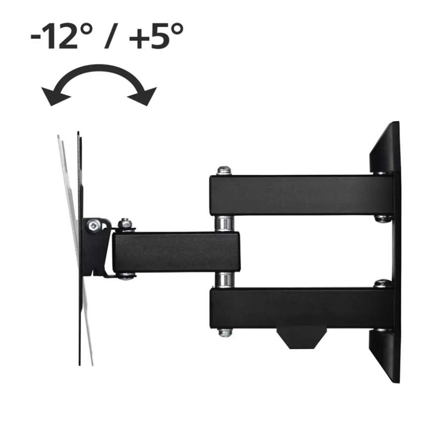 Hama - Support mural pour TV avec un bras articulé 19-48 noir