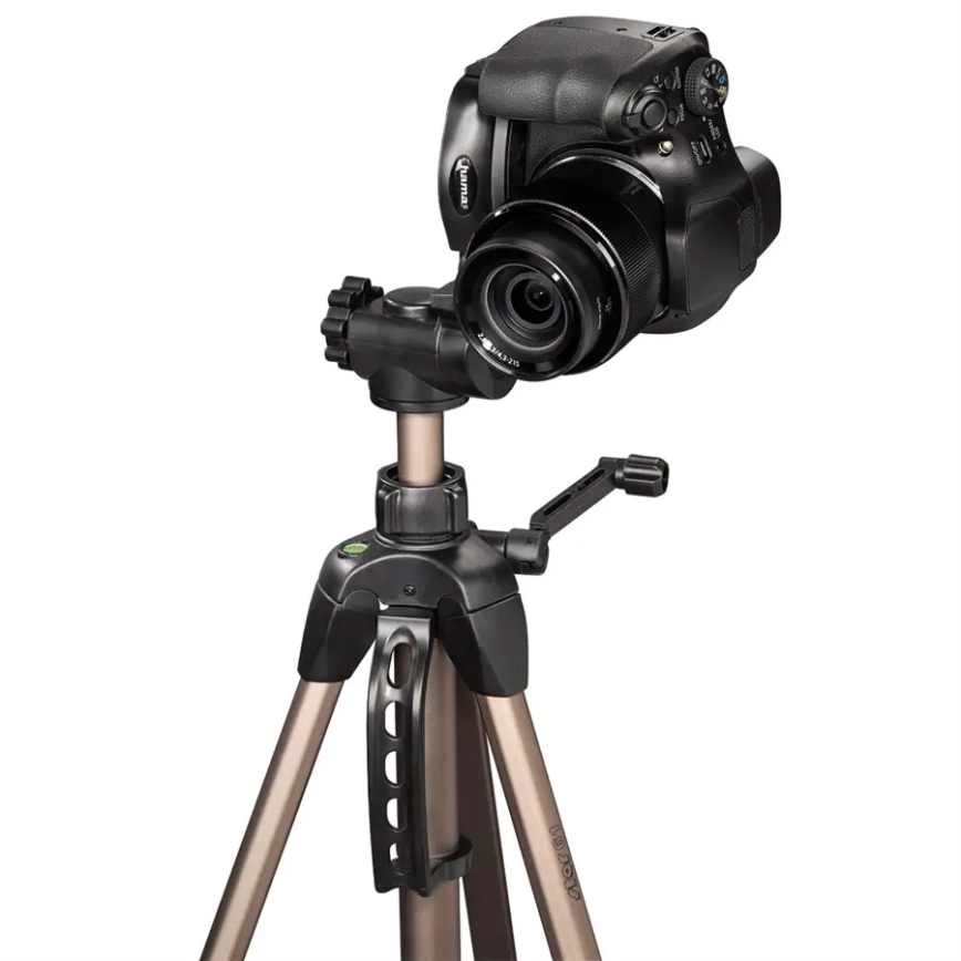 Hama - Trépied pour appareil photo 153 cm beige/noir
