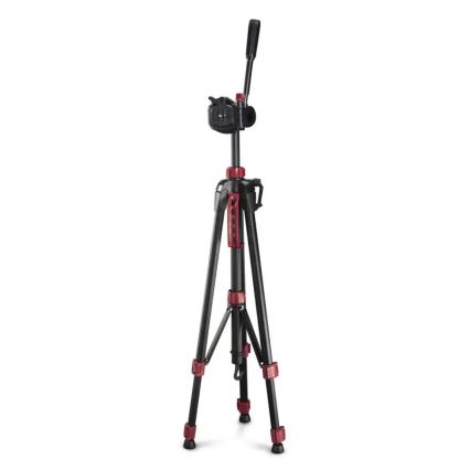 Hama - Trépied pour appareil photo 160 cm noir/rouge