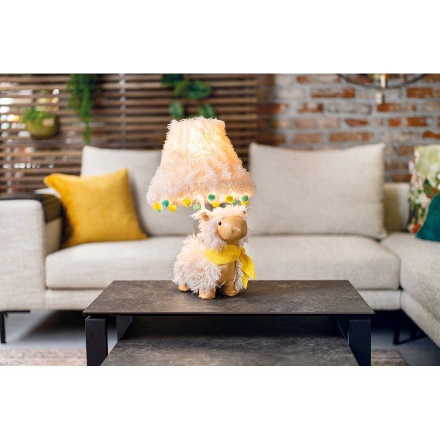 Happy Lamps - Lampe de table enfant ALMA LED/5,4W/230V lama