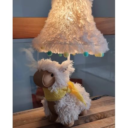 Happy Lamps - Lampe de table enfant ALMA LED/5,4W/230V lama