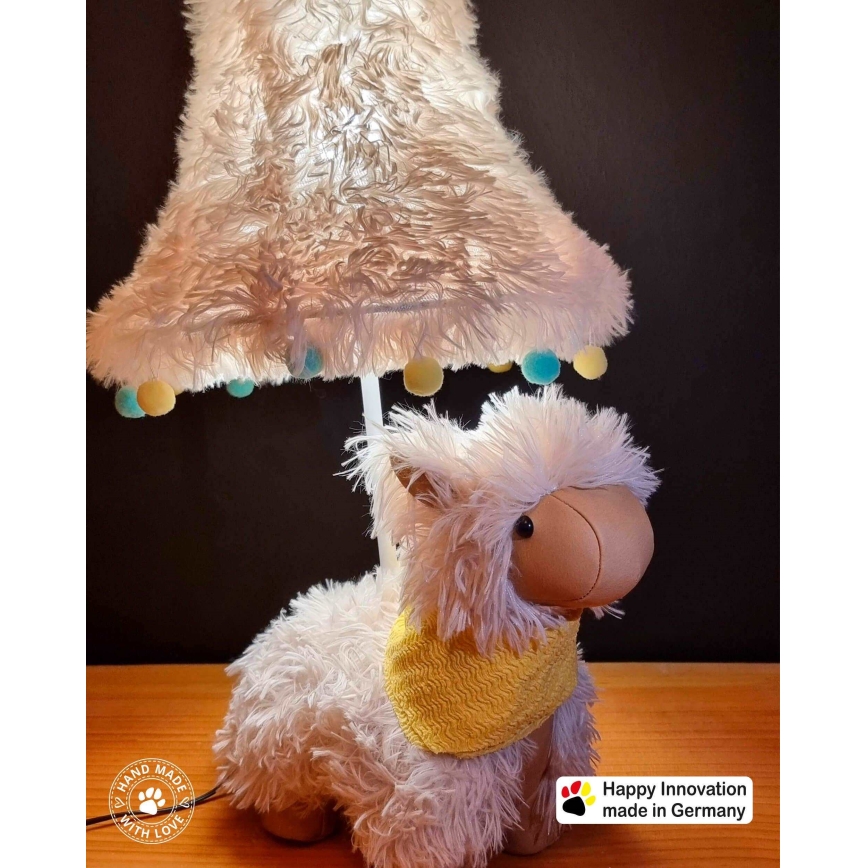 Happy Lamps - Lampe de table enfant ALMA LED/5,4W/230V lama