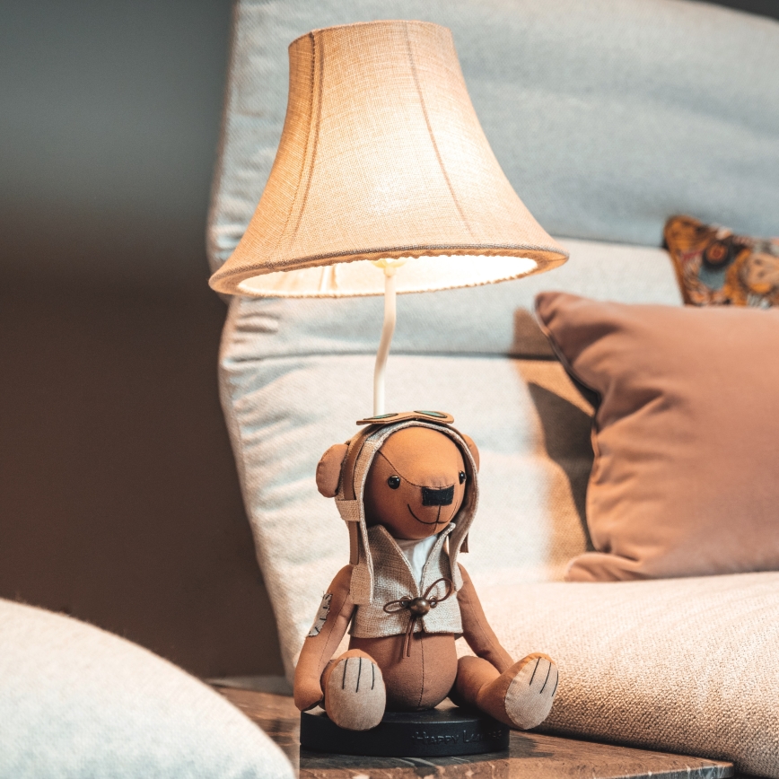 Happy Lamps - Lampe de table enfant CHARLES LED/5,4W/230V ours
