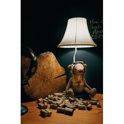 Happy Lamps - Lampe de table enfant CHARLES LED/5,4W/230V ours