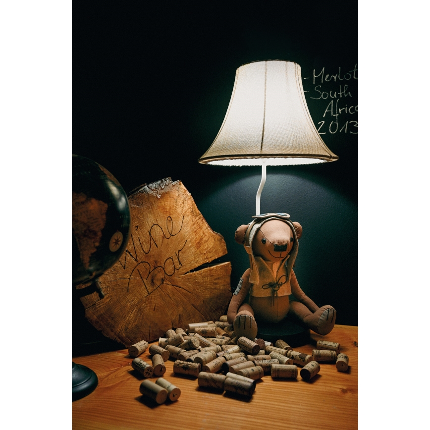Happy Lamps - Lampe de table enfant CHARLES LED/5,4W/230V ours