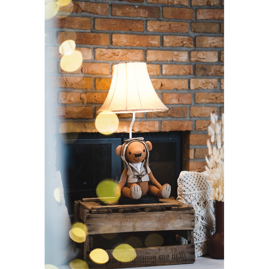 Happy Lamps - Lampe de table enfant CHARLES LED/5,4W/230V ours