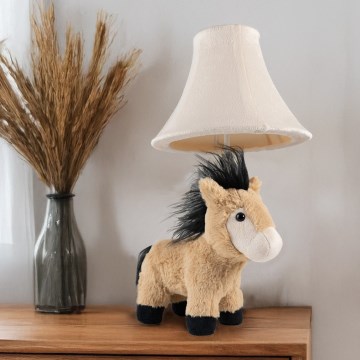 Happy Lamps - Lampe de table enfant ELVIS LED/5,4W/230V cheval