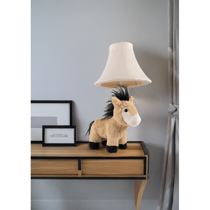 Happy Lamps - Lampe de table enfant ELVIS LED/5,4W/230V cheval