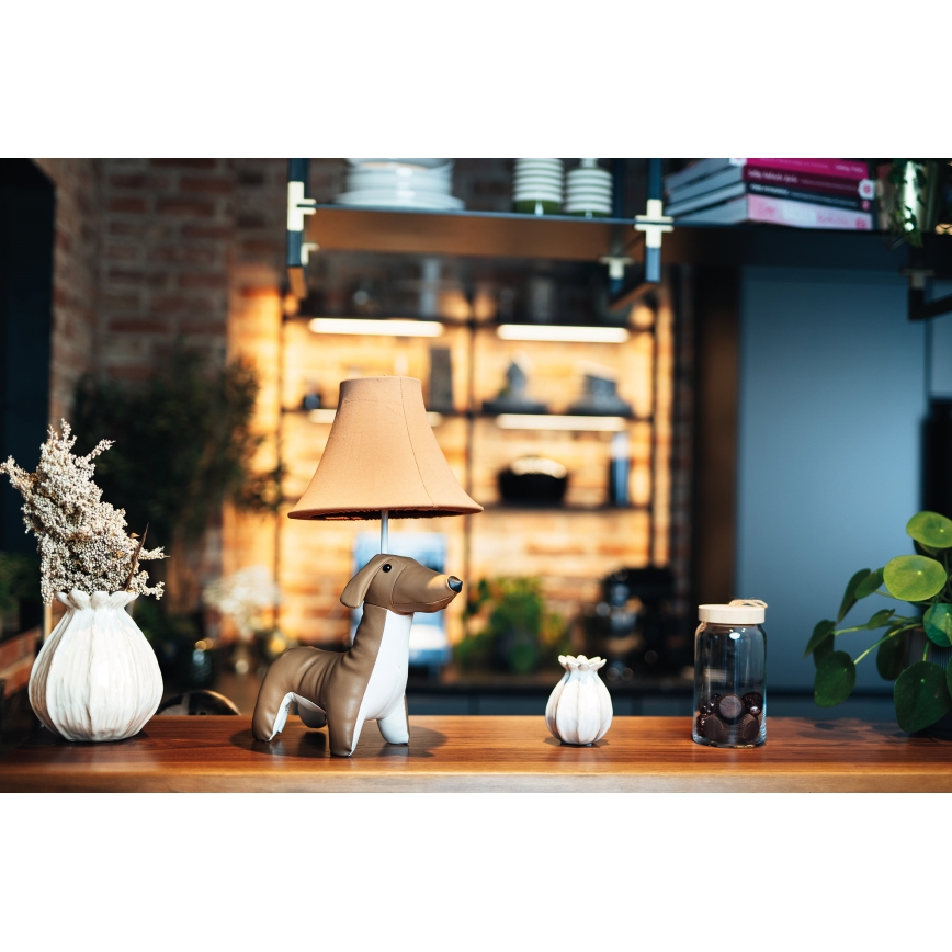 Happy Lamps - Lampe de table enfant WALDI LED/5,4W/230V teckel