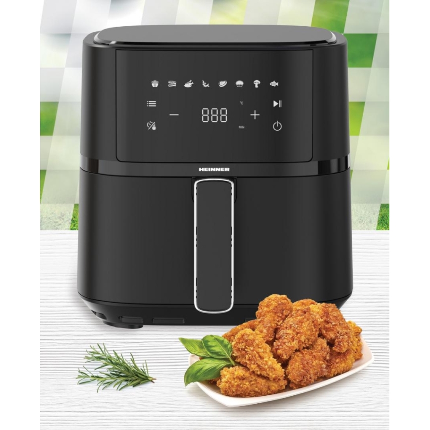 Heinner HAF-B4BK1500 - Friteuse à air chaud 4 l 1500W/230V noire