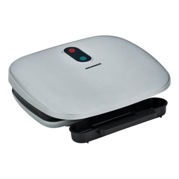Heinner HEG-F1000SL - Gril de contact 1000W/230V chrome mat/noir