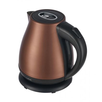 Heinner HEK-17IXC - Bouilloire électrique rapide 1,7 l 2200W/230V, finition cuivrée