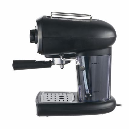 Heinner HEM-1100BKX - Machine à expresso à porte‑filtre 850W/230V noir/chrome mat
