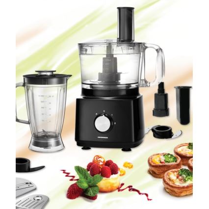 Heinner HFP-750BK - Robot de cuisine 750W/230V noir