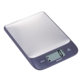 Heinner HKS-5IXBK - Balance de cuisine numérique, 2x AAA, gris/chrome mat