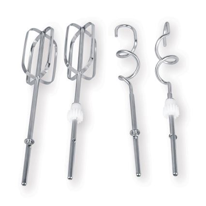 Heinner HMBR-300W - Batteur manuel avec bol tournant 300W/230V blanc