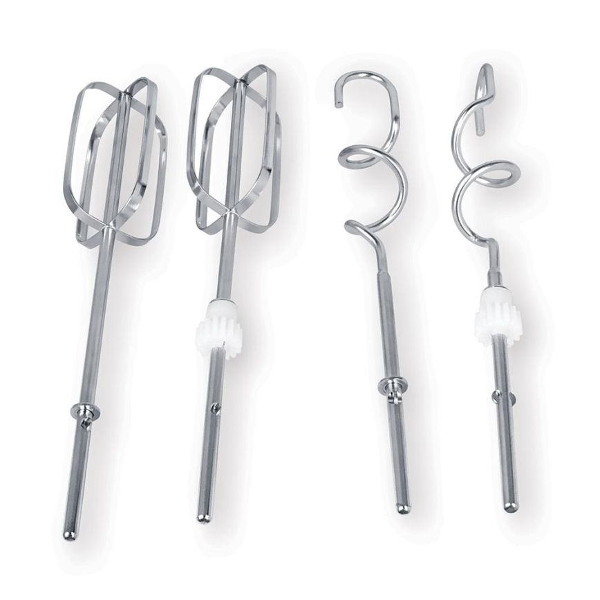 Heinner HMBR-300W - Batteur manuel avec bol tournant 300W/230V blanc