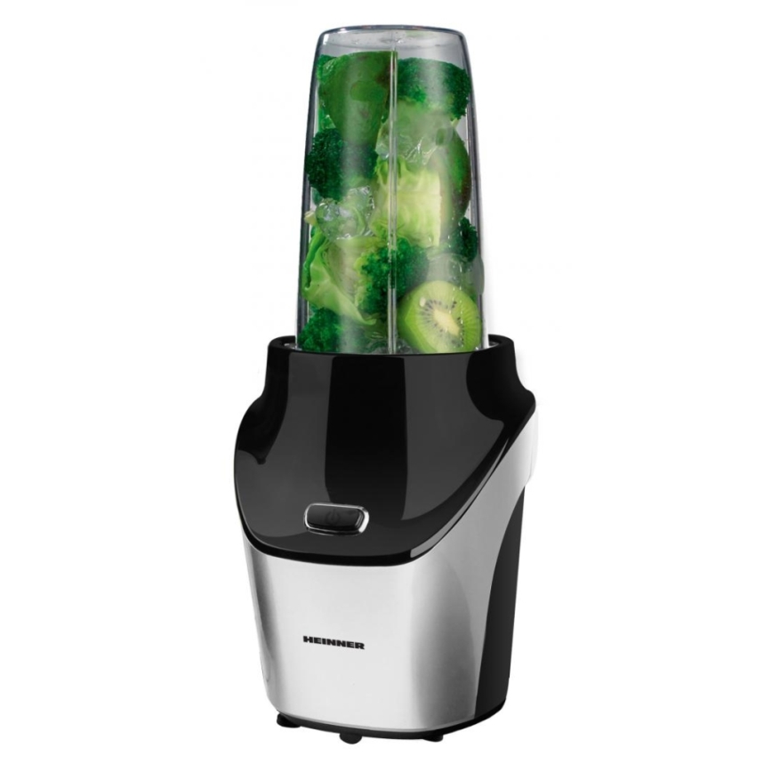 Heinner HSB-T1000SS - Mixeur Nutri pour smoothies 1000W/230V chrome mat/noir