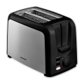 Heinner HTP-700BKSS - Grille-pain à deux fentes 700 W/230 V noir/chrome mat