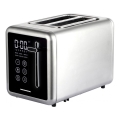 Heinner HTP-DD900BKSS - Grille-pain numérique 900 W/230 V en acier inoxydable