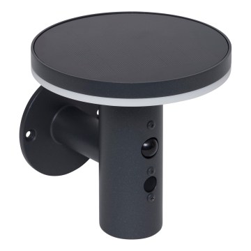 Hesperide - Applique murale solaire LED avec détecteur de mouvement et capteur crépusculaire DETEKT LED/3,7V 2600 mAh IP65