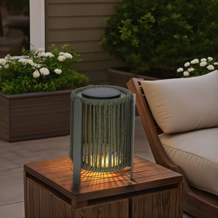 Hesperide - Lampe solaire LED LINY LED/3,7V 2600 mAh IP54 verte