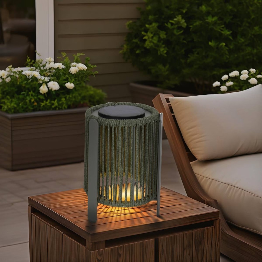Hesperide - Lampe solaire LED LINY LED/3,7V 2600 mAh IP54 verte