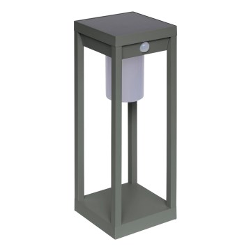 Hesperide - Lanterne solaire LED avec détecteur de mouvement et capteur crépusculaire PIKY LED/3,7V 2600 mAh 40 cm IP65 vert