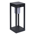 Hesperide - Lanterne solaire LED PIKY avec détecteur de mouvement, 3,7 V 2600 mAh, 40 cm, IP65, anthracite