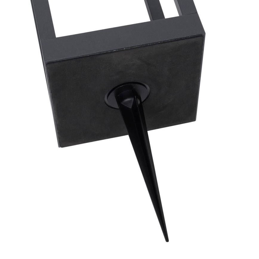 Hesperide - Lanterne solaire LED PIKY avec détecteur de mouvement, 3,7 V 2600 mAh, 40 cm, IP65, anthracite